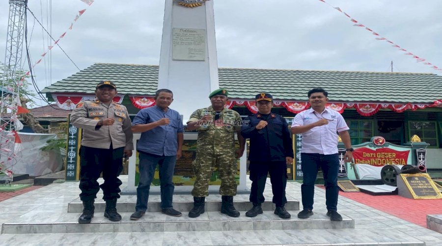 Sambut Danramil 1502-04/Geser Baru, Lapas Geser Berkomitmen Perkuat Stabilitas Kamtib