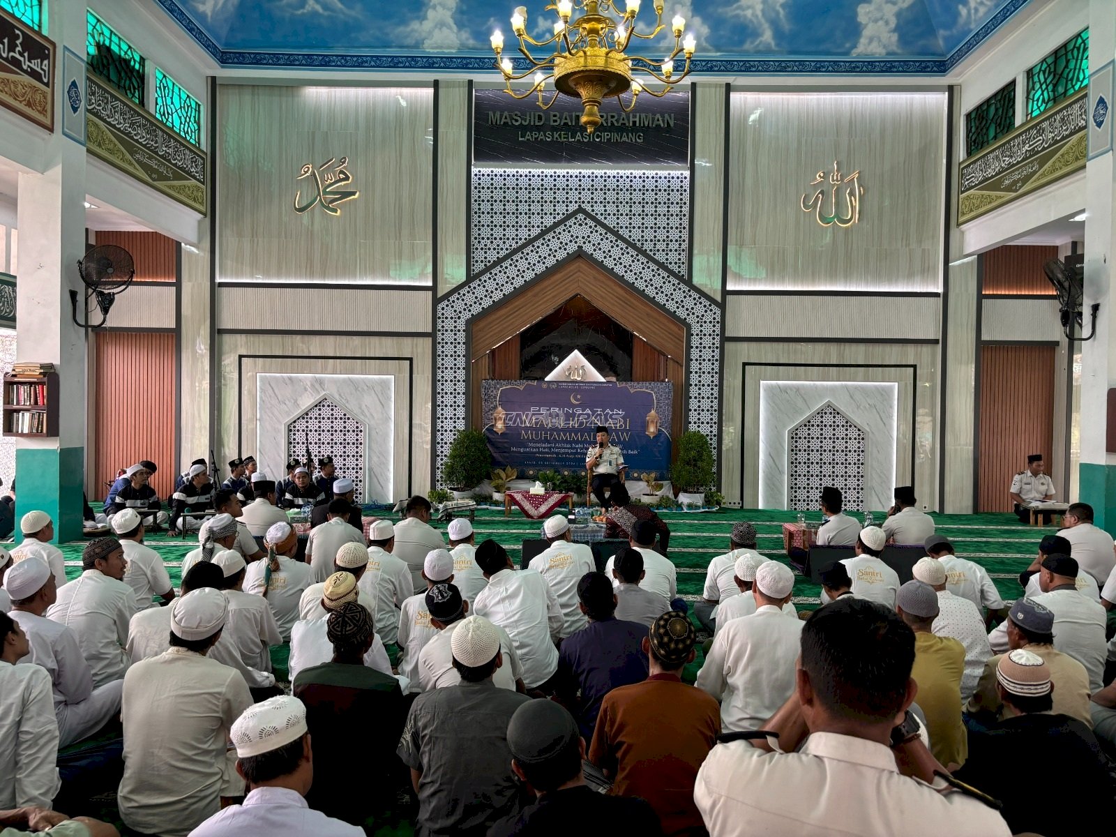 Maulid Nabi Jadi Momentum Lapas Cipinang Perkuat Karakter dan Kesiapan Sosial Warga Binaan