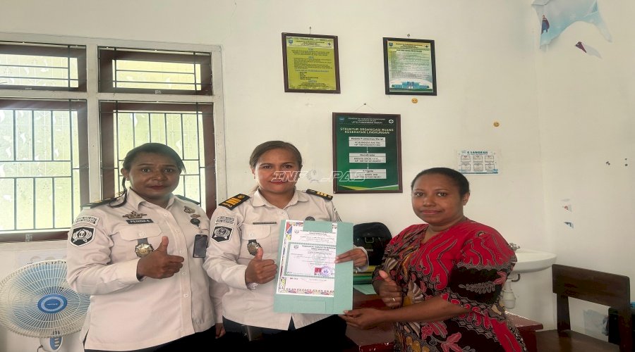 LPKA Manokwari Perkuat Komitmen Hygiene dan Sanitasi melalui Perpanjangan SLHS