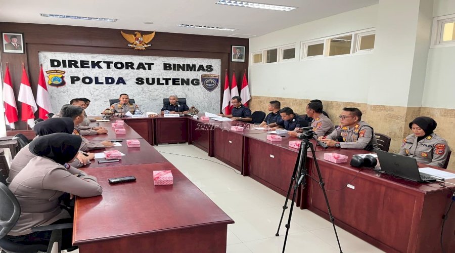 Dukung Integrasi Klien Pemasyarakatan, Kanwil Ditjenpas Sulteng Perkuat Sinergi bersama Polda Sulteng