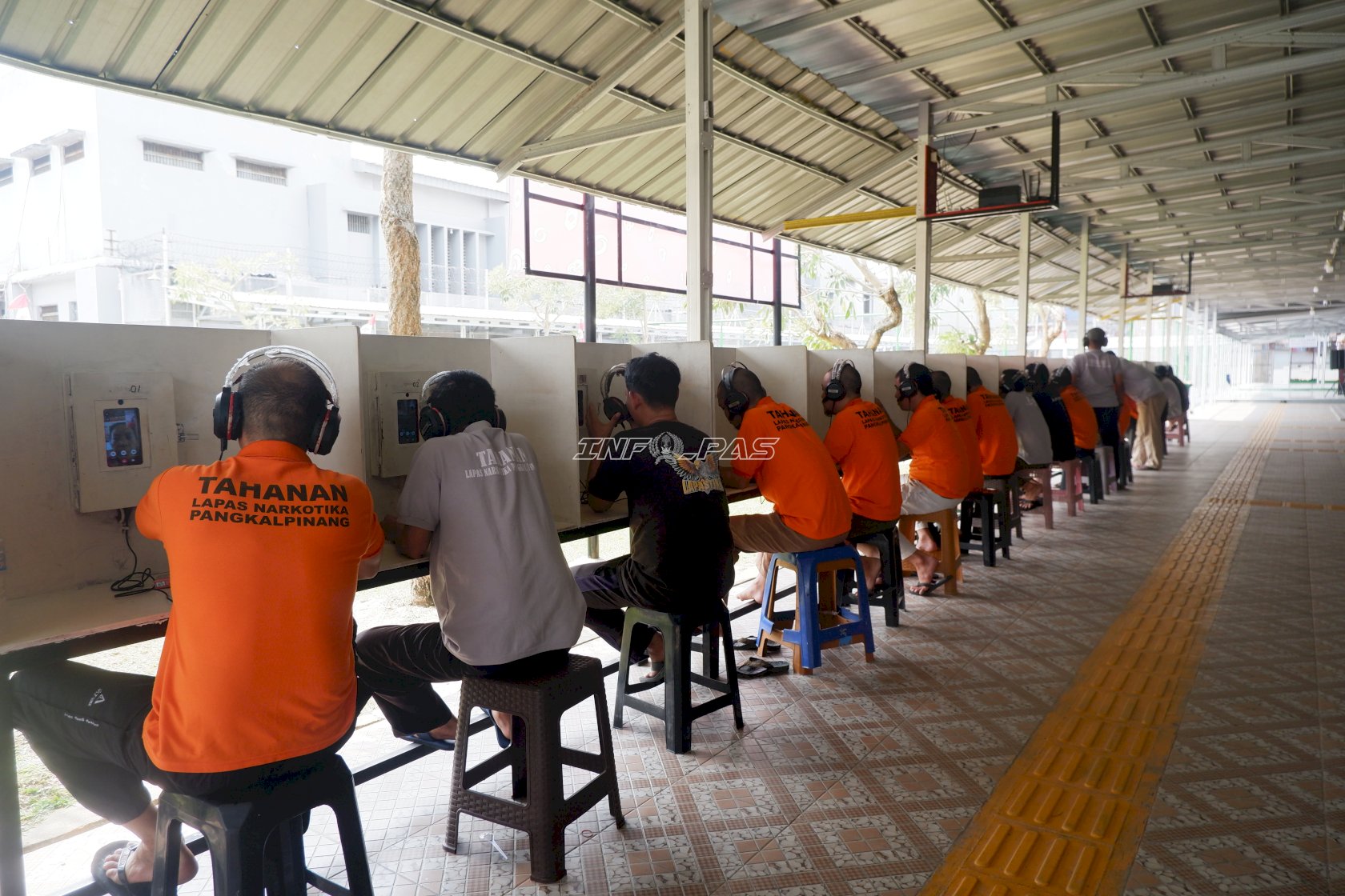 Perkuat Pengawasan Komunikasi, Lapas Narkotika Pangkalpinang Optimalkan Wartelsuspas