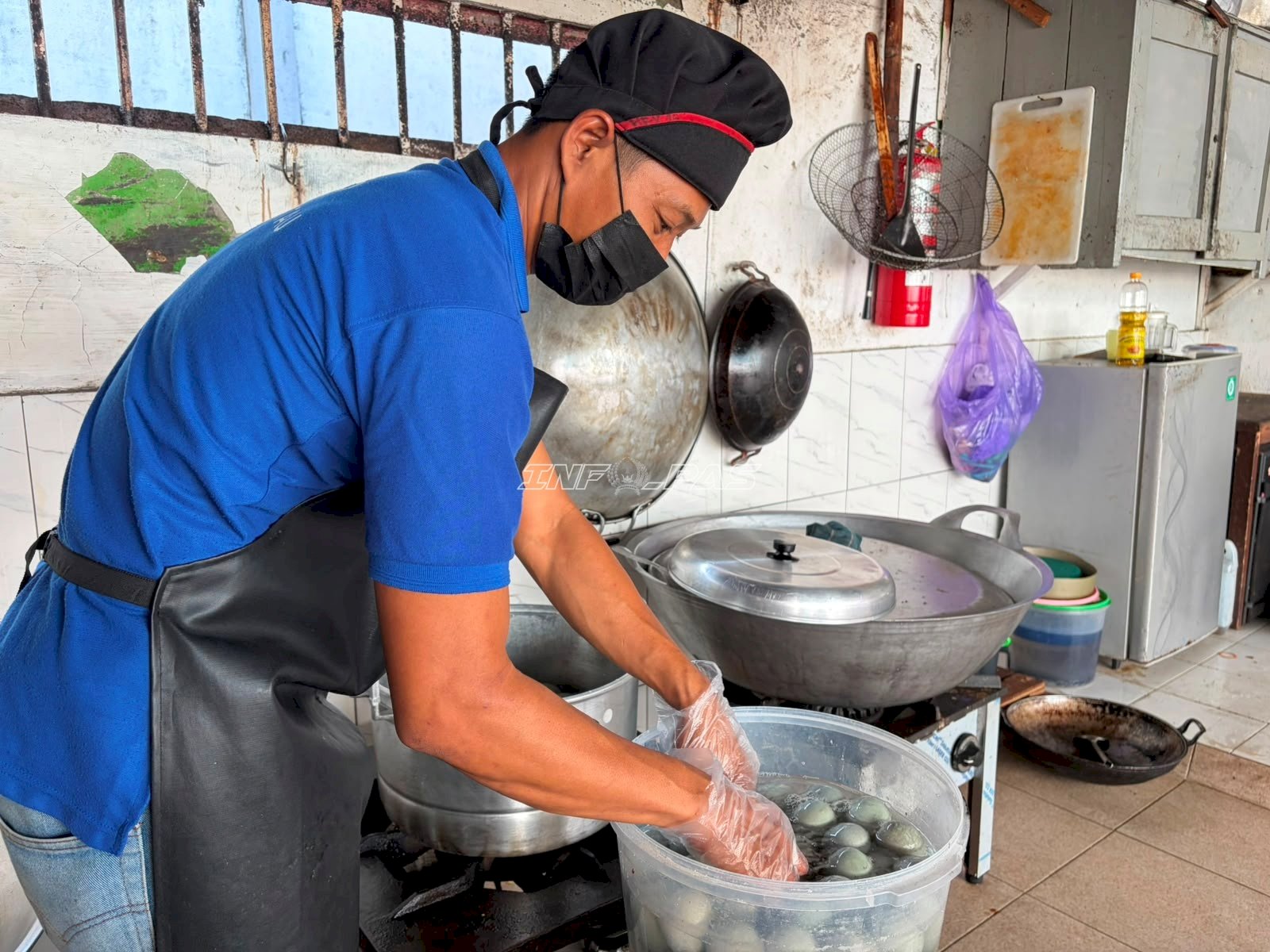 Tinggi Peminat, Rutan Rantau Kembali Produksi Telur Asin RuRa 