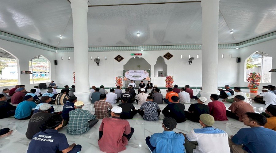 Peringatan Maulid Nabi Muhammad saw. Perkuat Karakter dan Kepribadian Warga Binaan Lapas Luwuk