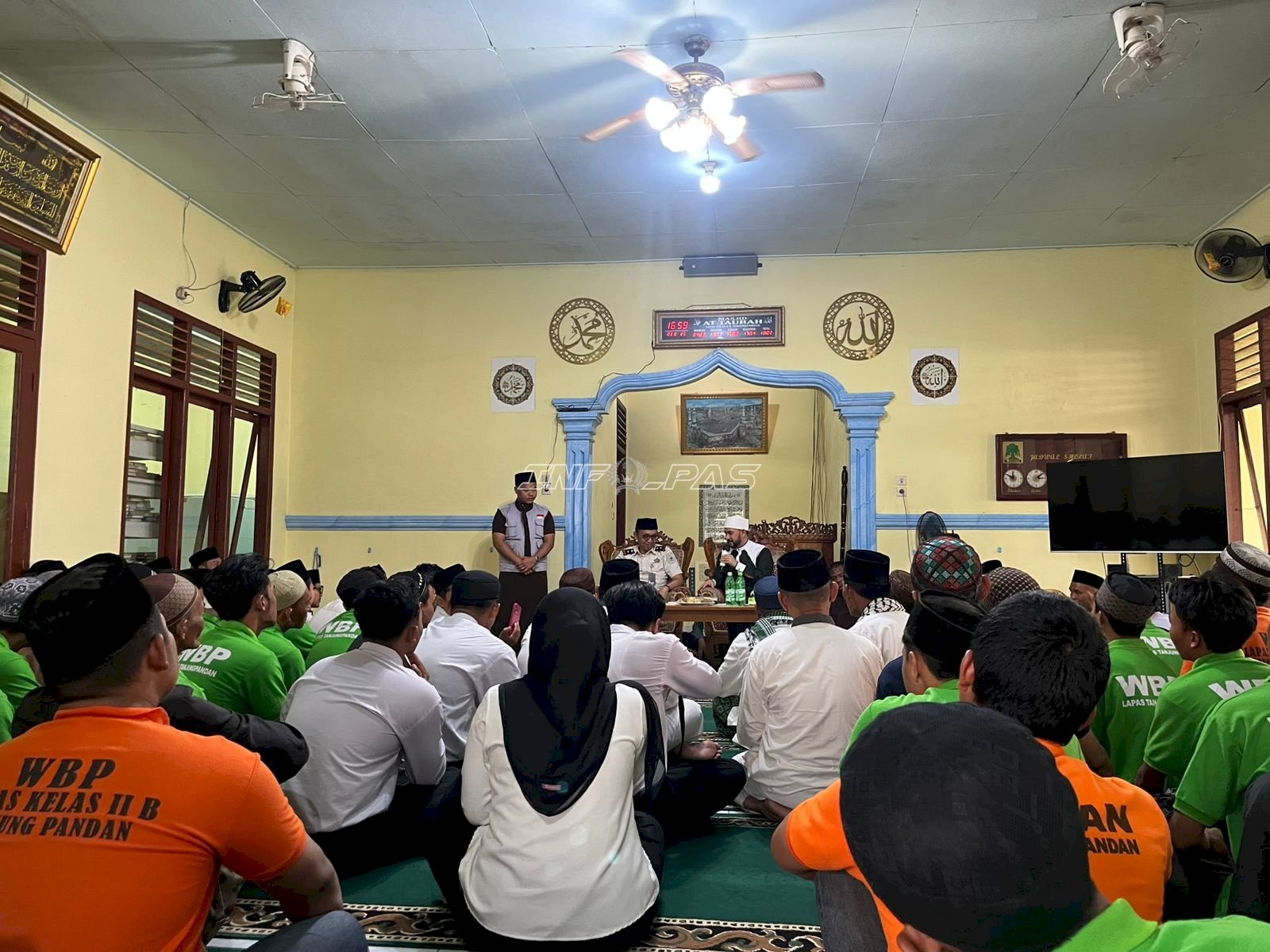 Lapas Tanjungpandan Perkuat Pembinaan Kerohanian Bersama Habib Ahmad Al-Habsyi