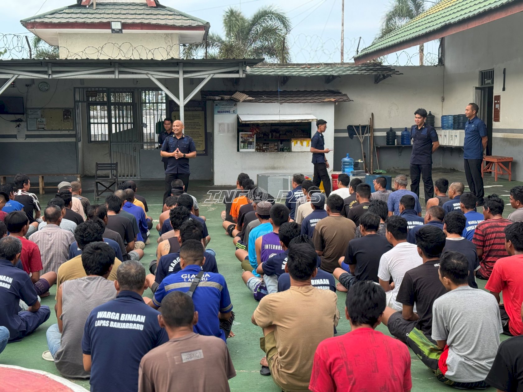 Sapa Kasih Lapas Banjarbaru, Pantau Kesehatan dan Keamanan Warga Binaan