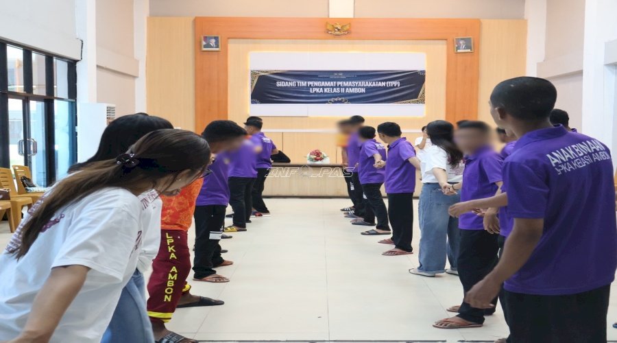 LPKA Ambon dan AMGPM Ranting Theophilia Hadirkan Sentuhan Kasih bagi Anak Binaan