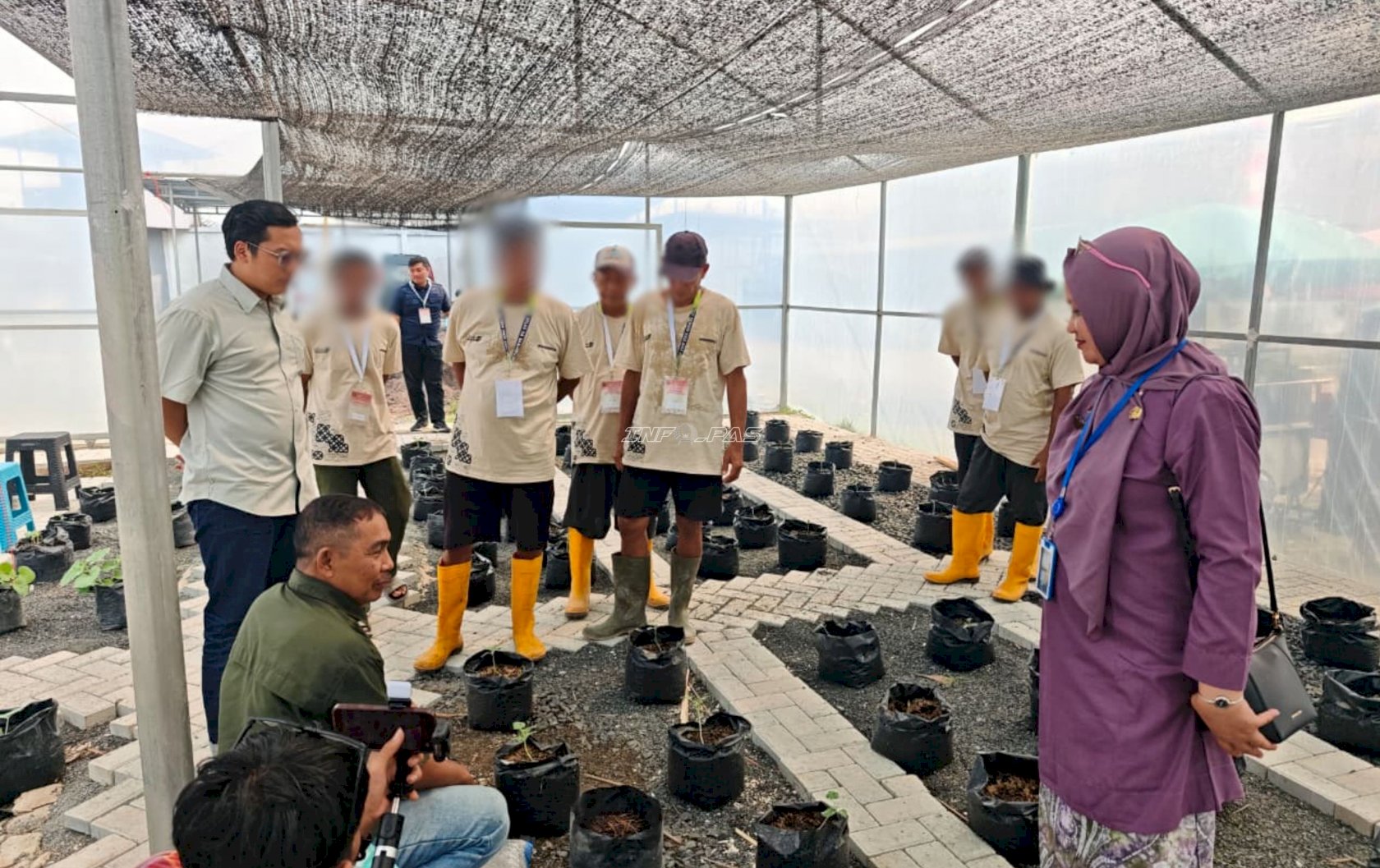 Tatap Masa Depan, Warga Binaan Lapas Banjarmasin Belajar Budidaya Melon