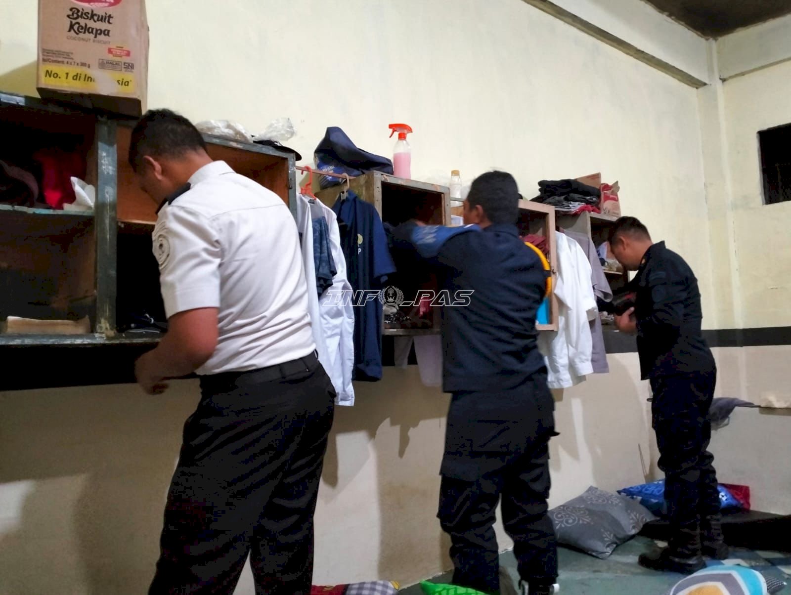 Tegaskan Komitmen Zero Halinar, Lapas Pemuda Madiun Intensifkan Razia Insidentil