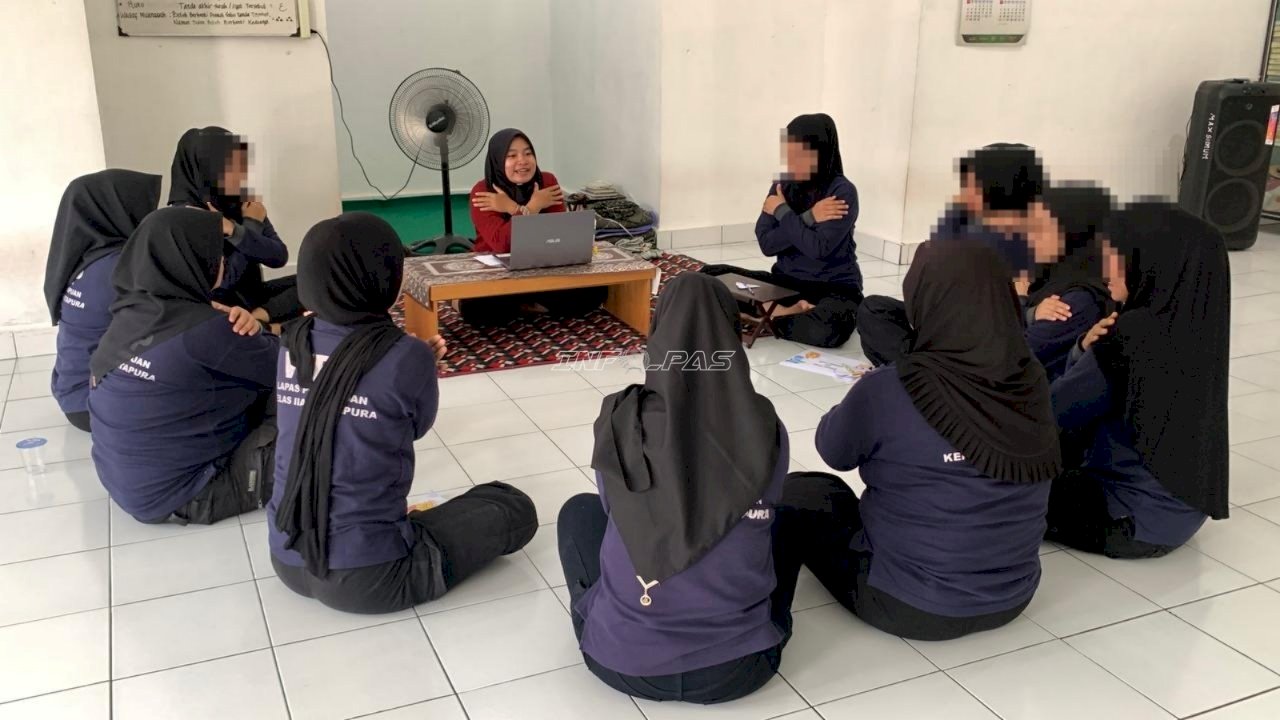 Perkuat Kesehatan Mental, Warga Binaan Lapas Perempuan Martapura Ikuti Psikoedukasi Regulasi Emosi