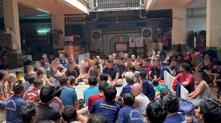 Lapas Kelas I Cipinang Perkuat Keamanan lewat Dialog Langsung dengan Warga Binaan