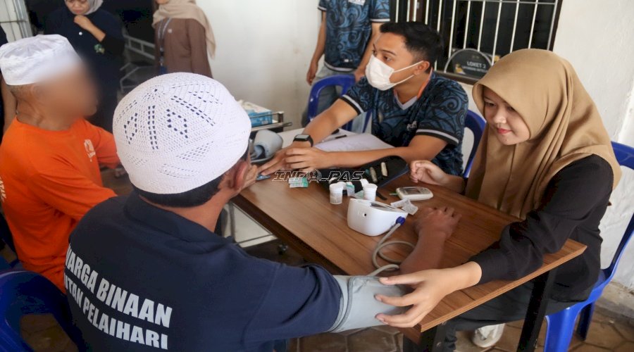 Pemantauan Kesehatan Warga Binaan, Rutan Pelaihari Fokus Cegah Risiko Penyakit Tidak Menular