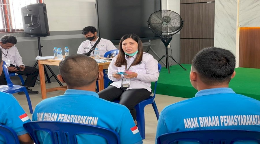 LPKA dan BNNK Palangka Raya Laksanakan Pascarehabilitasi bagi Tujuh Anak Binaan 
