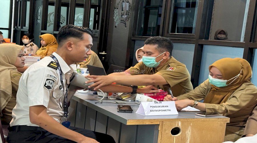 Gandeng Dinkes Kota Semarang, Kanwil Ditjenpas Jateng Hadirkan Layanan Kesehatan Gratis dan Skrining TBC