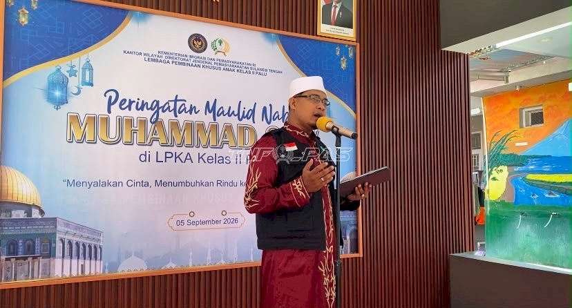 Gelorakan Cinta Rasul, LPKA Palu Gelar Peringatan Maulid Nabi Muhammad 