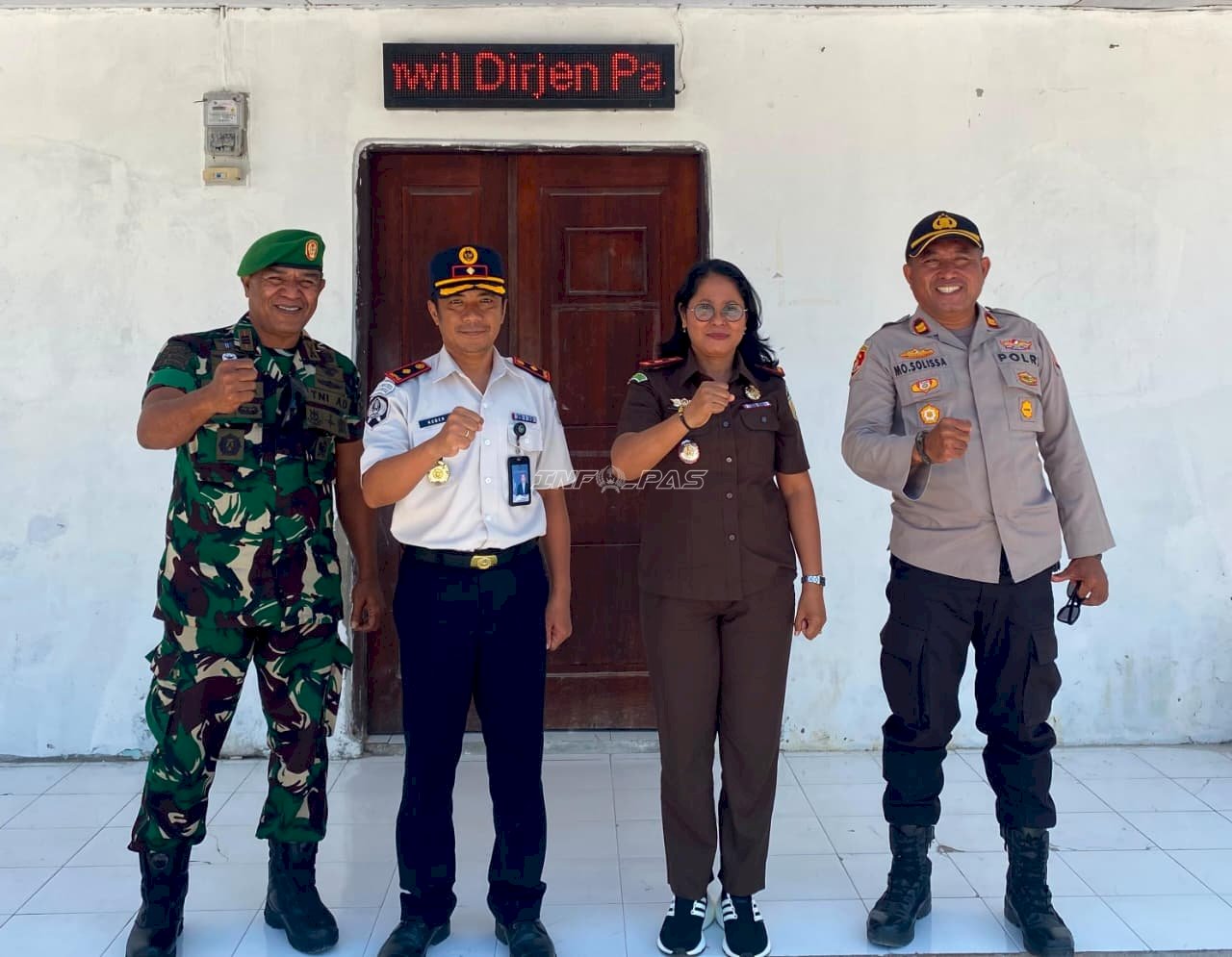 Lapas Geser dan APH Perkuat Koordinasi Keamanan dan Penegakan Hukum