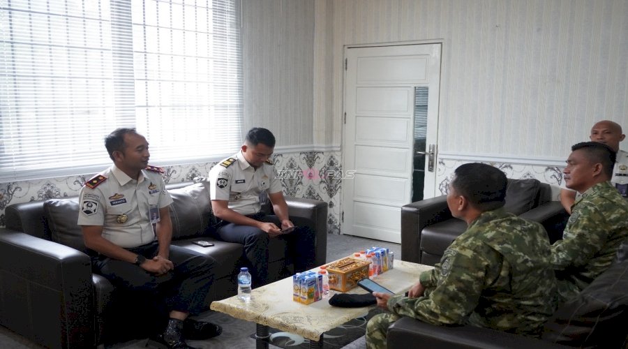 Jalin Sinergi dan Koordinasi, Lapas Banjarbaru Sambut Lemasmil V Banjarbaru