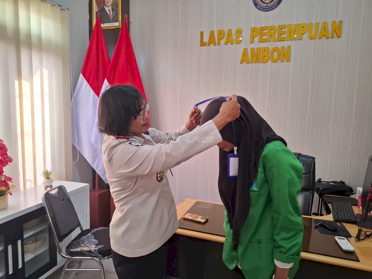 Dukung Pendidikan, Lapas Perempuan Ambon Lepas Tujuh Mahasiswa Magang
