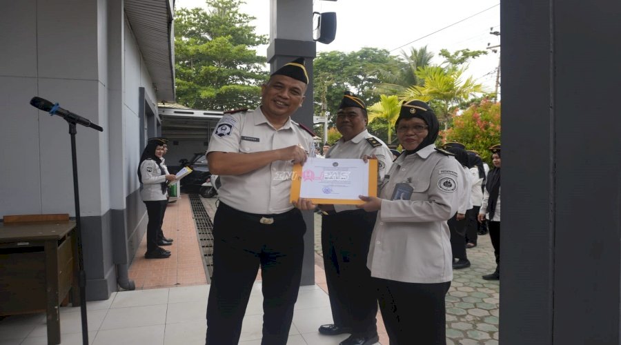 Bapas Banjarmasin Apresiasi Petugas Teladan, Dorong Budaya Kerja Berintegritas dan Profesional