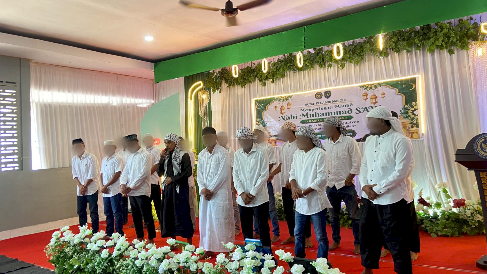 Rutan Masohi Peringati Maulid Nabi, Perkuat Pembinaan Kerohanian Warga Binaan
