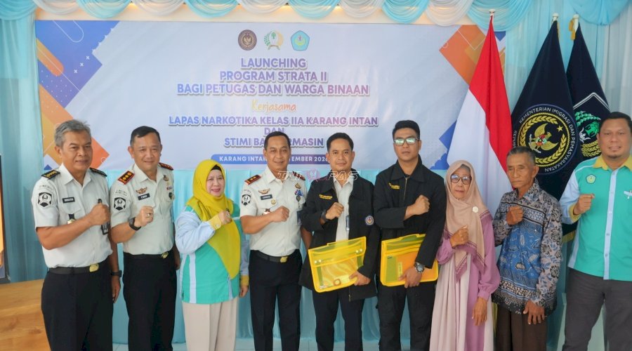 Kakanwil Ditjenpas Kalsel Buka Perkuliahan S2 di Lapas Narkotika Karang Intan