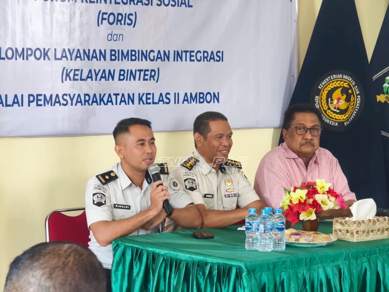 Dukung Reintegrasi Klien, Bapas Ambon Gelar Sosialisasi Foris dan Kelayanan Binter di Baguala