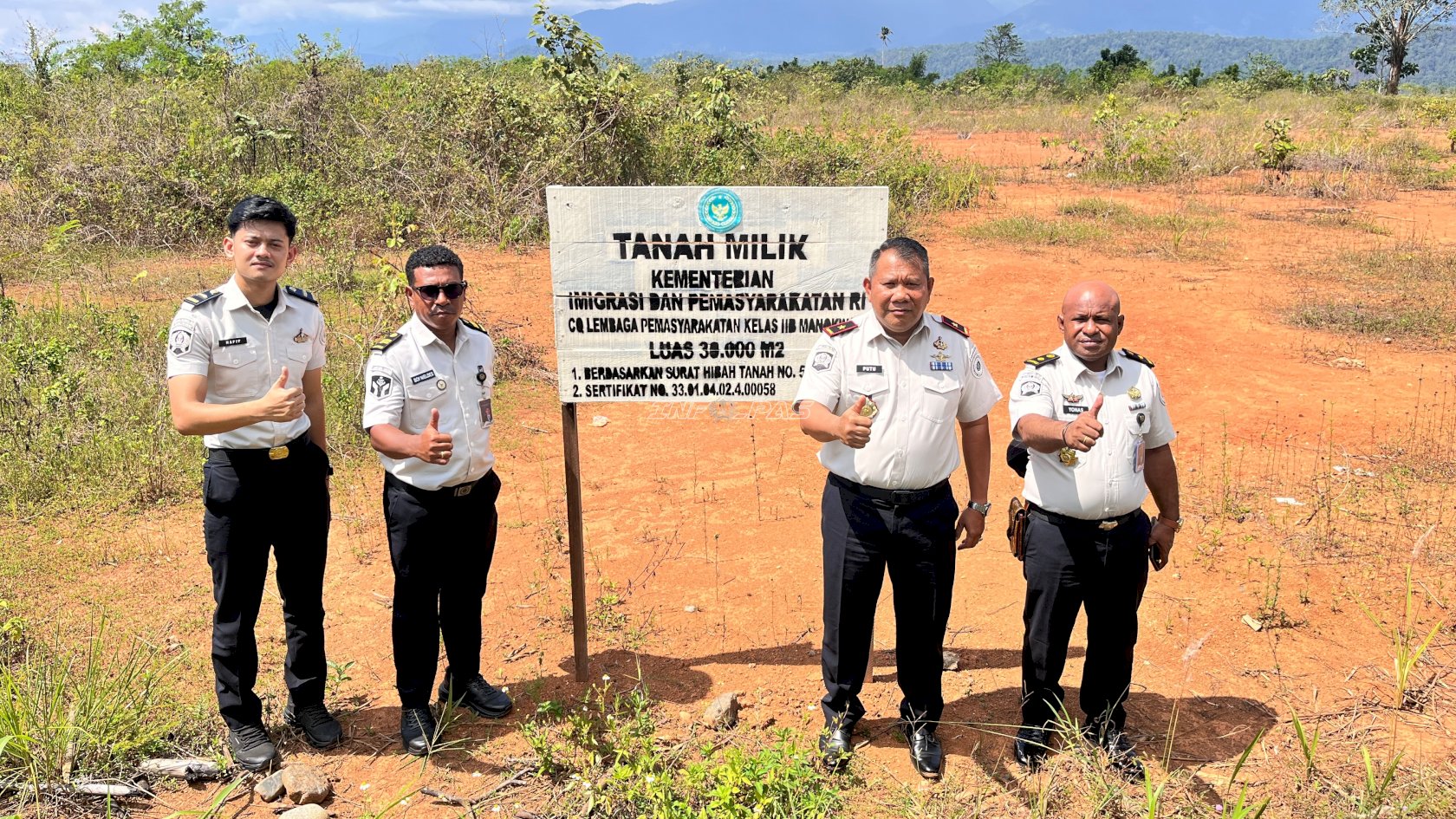 Kanwil Ditjenpas Papua Barat Pastikan Aset Relokasi Lapas Manokwari Tetap Terjaga
