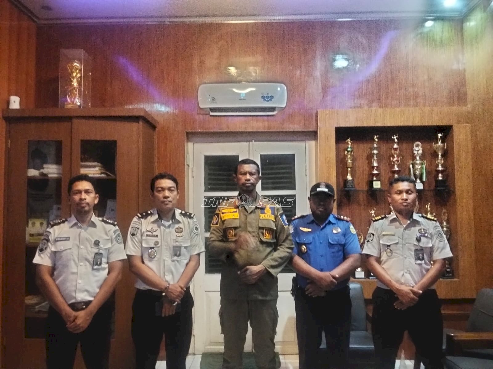 Mitigasi Kebakaran, Lapas Namlea Jalin Koordinasi dengan Damkar Buru