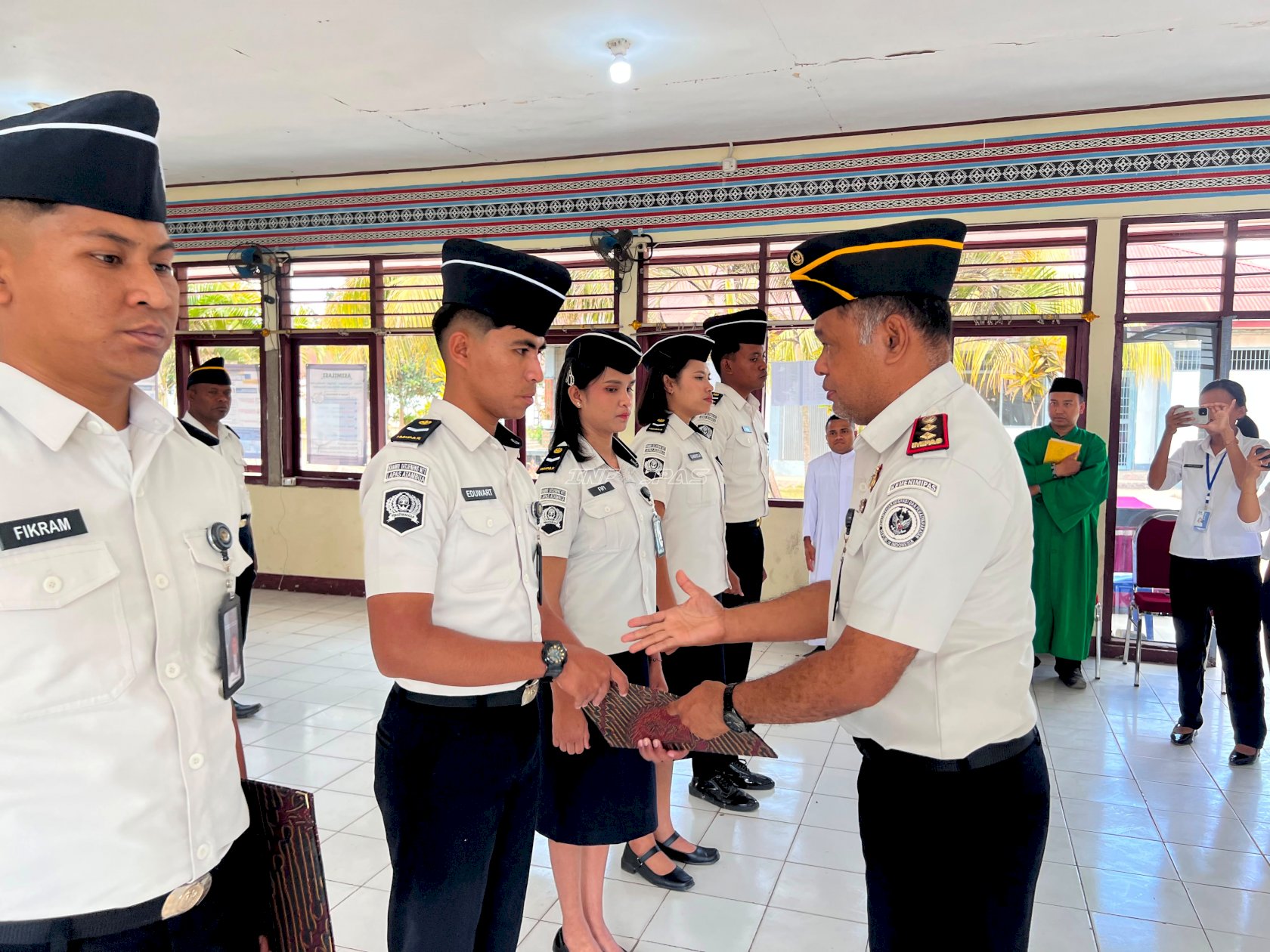 Perkuat SDM, Lima CPNS Lapas Atambua Resmi Sandang Status PNS