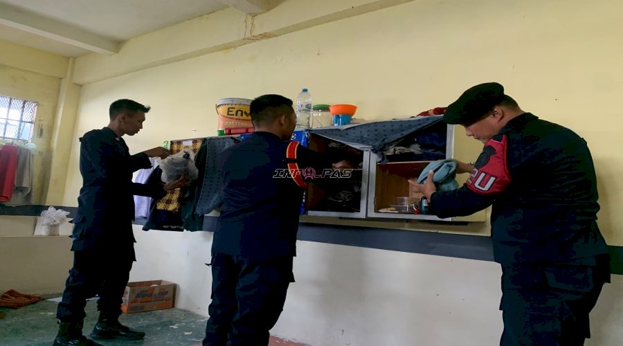 Tak Beri Celah Halinar, Lapas Pemuda Madiun Gencarkan Razia Blok Hunian Warga Binaan