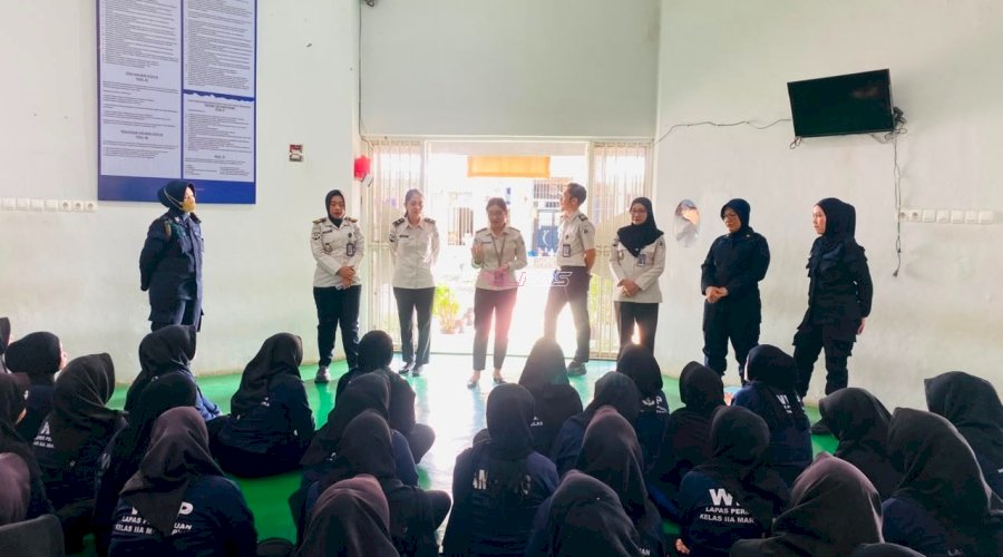 Lapas Perempuan Martapura Berikan Edukasi Cegah Diare dan Latih Petugas Hadapi Kedaruratan