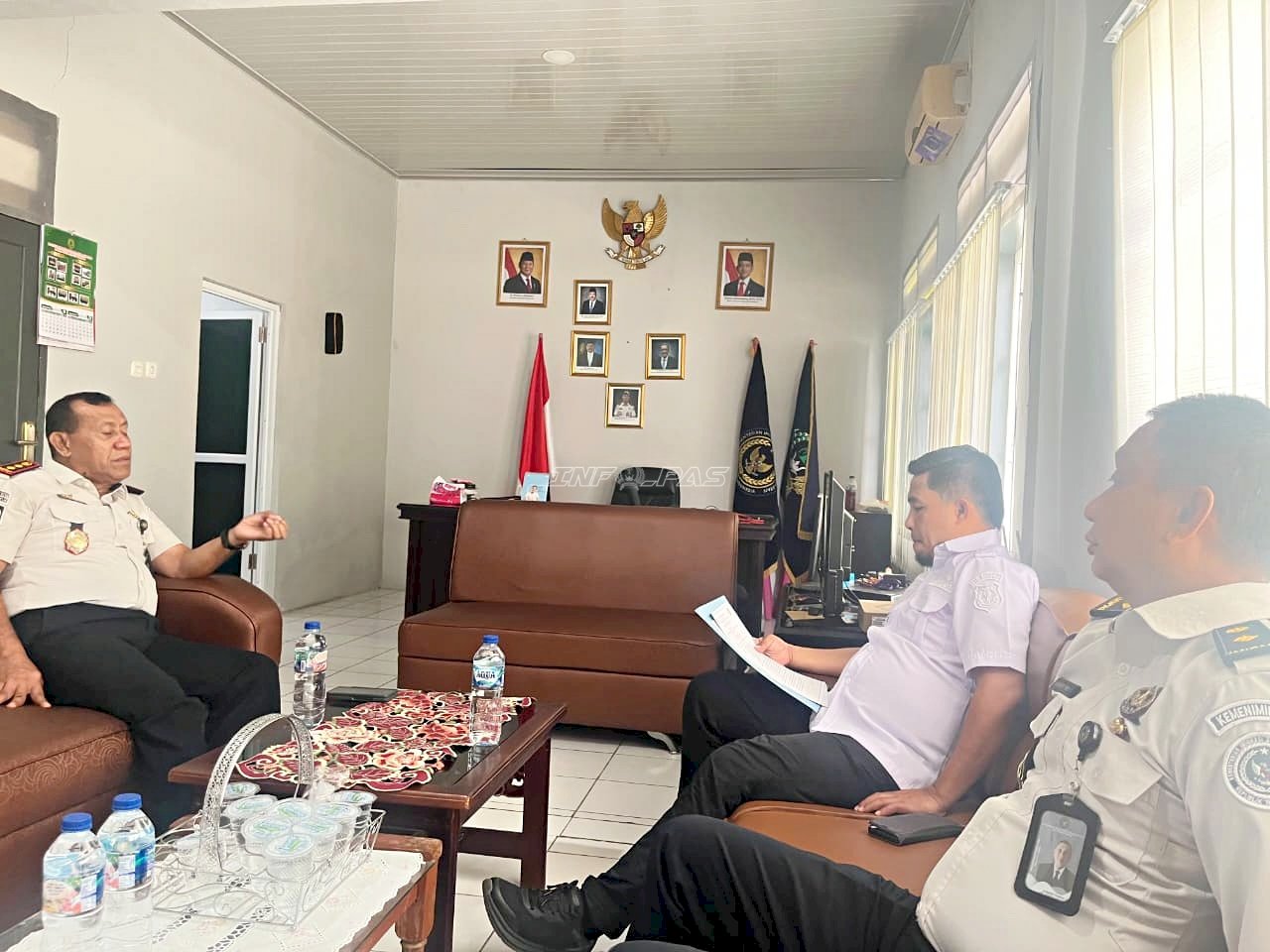 Bapas Luwuk dan Dinsos Kabupaten Banggai Jajaki Kerja Sama Pertukaran Data BWBLP