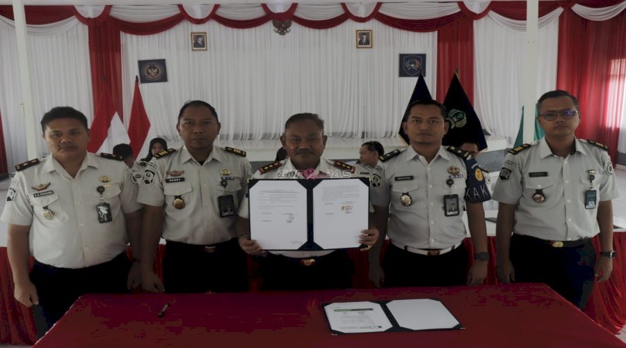 Lapas Tanjung Sepakati PKS dengan PT Envi Roo Jaya untuk Kelola Limbah B3