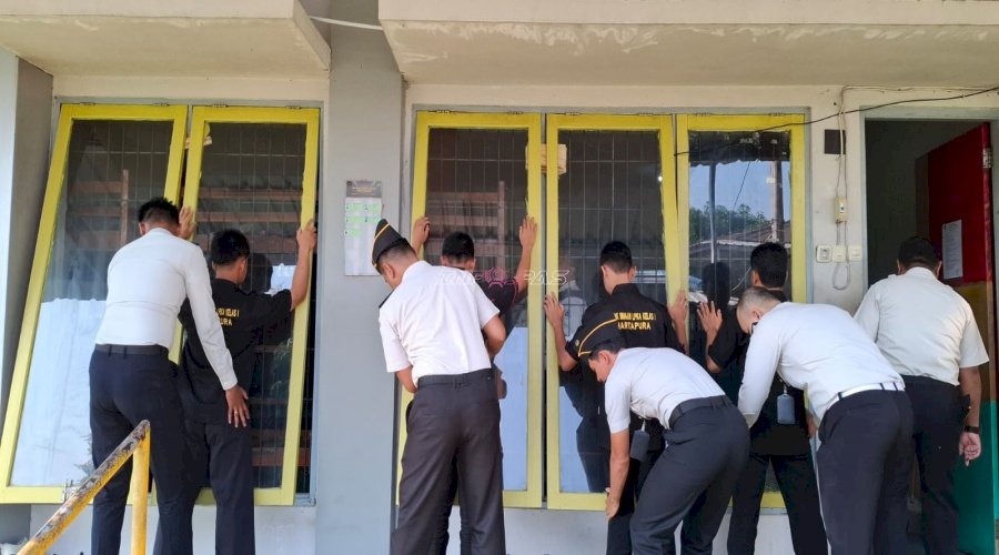LPKA Martapura Perkuat Razia dan Edukasi Kebersihan di Blok Bougenvile