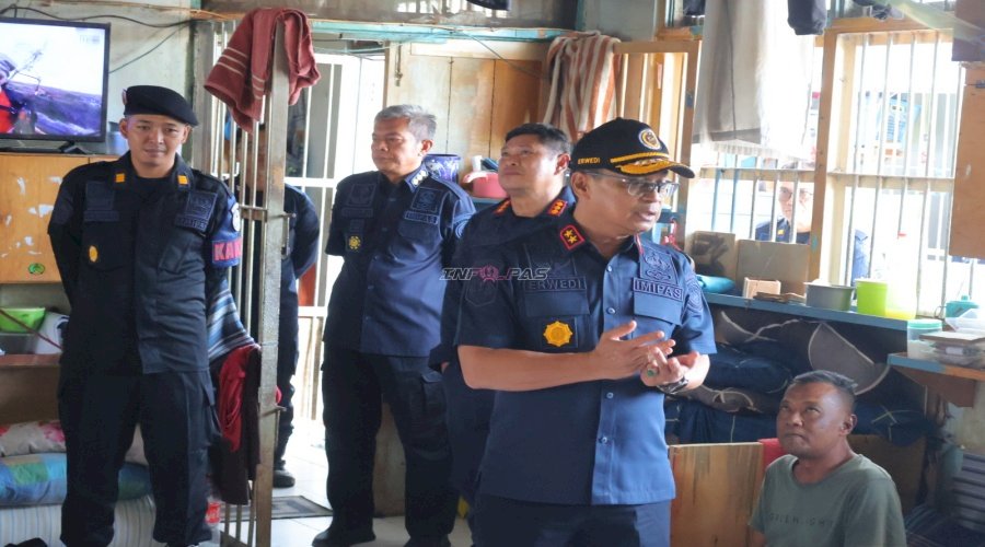 Kakanwil Ditjenpas Kalsel Bintorwasdal ke Lapas Banjarmasin, Perkuat Keamanan dan Kualitas Layanan