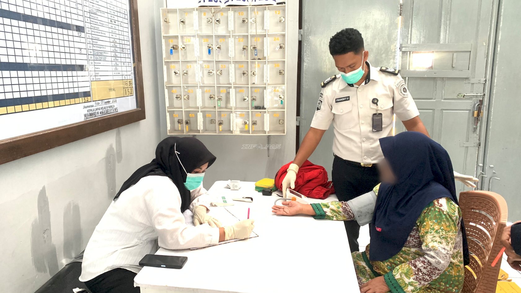 Deteksi Risiko Penyakit, Lapas Namlea Buka Layanan CKG bagi Pengunjung
