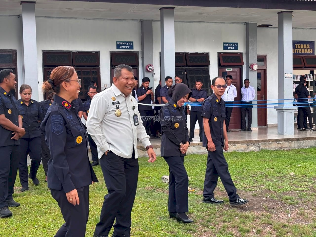 Kakanwil Ditjenpas Papua Barat Tinjau Sarana Kesehatan dan Pembinaan di LPKA Manokwari