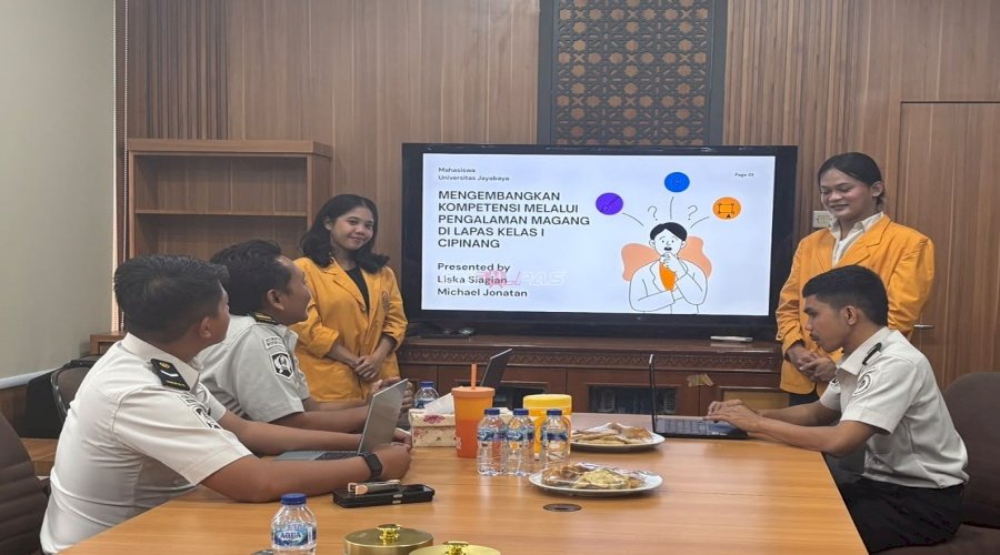 Lapas Kelas I Cipinang Dorong Transfer Pengetahuan melalui Magang Berbasis Praktik