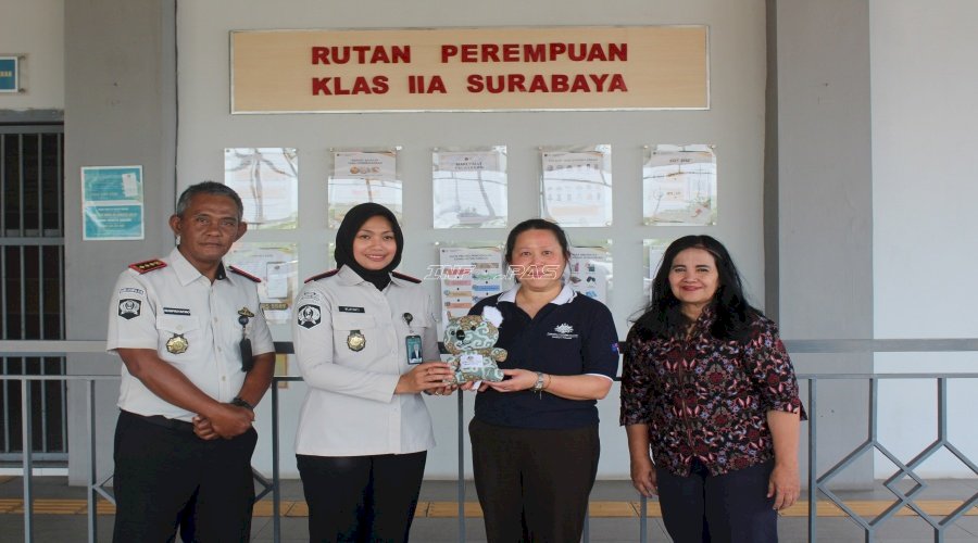 Rutan Perempuan Surabaya Sambut Kunjungan Wakil Konjen Australia, Apresiasi Pembinaan Warga Binaan