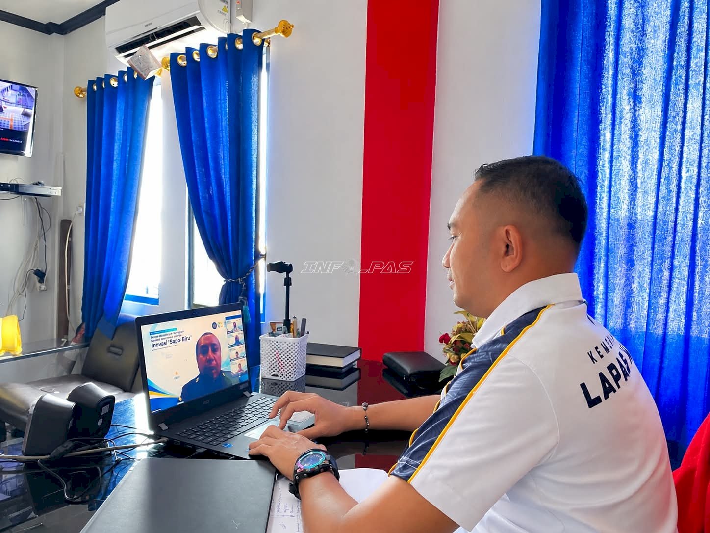 Transformasi Layanan Kesehatan di Blok Hunian, Lapas Wahai Paparkan Inovasi SAPA-BINA