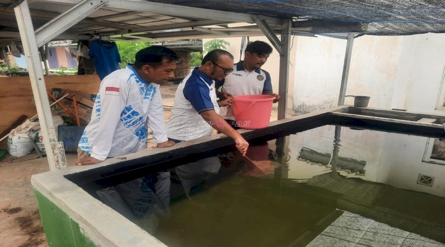 Rutan Rantau Lepas Bibit Ikan Nila, Perkuat Pembinaan Kemandirian dan Ketahanan Pangan