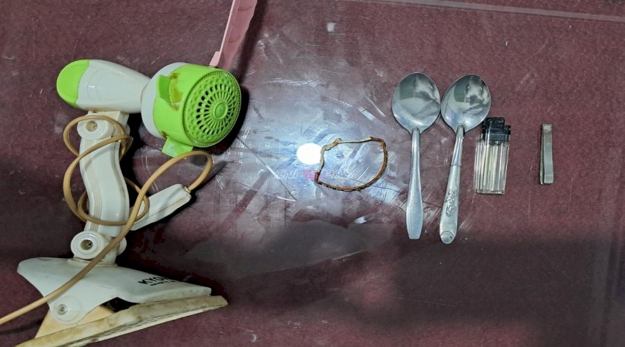Cegah Gangguan Kamtib, Lapas Kotabaru Rutin Periksa Kamar Hunian Warga Binaan
