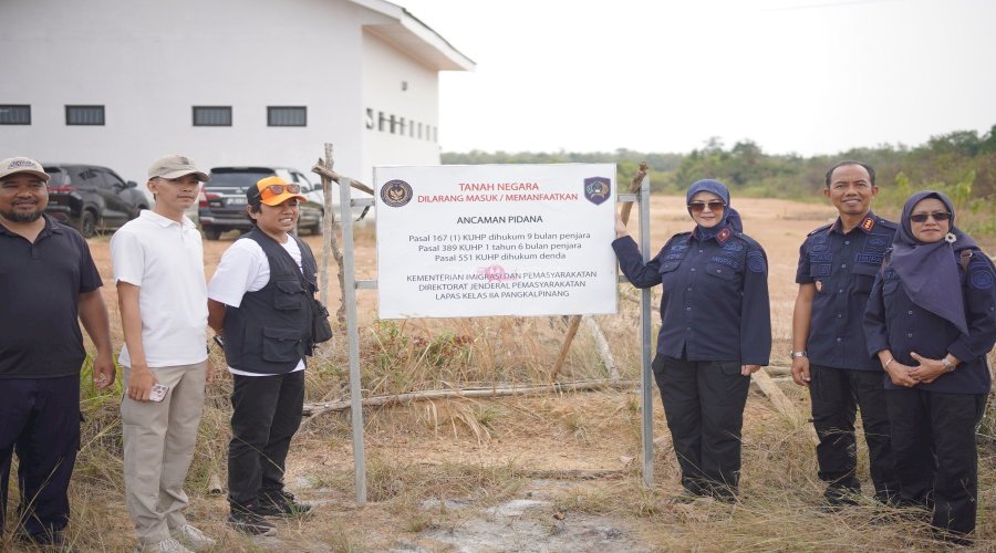 Kakanwil Ditjenpas Kep. Babel Tinjau Lapas Toboali, Dorong Pemanfaatan Pos Bapas Perkuat Layanan Pemasyarakatan
