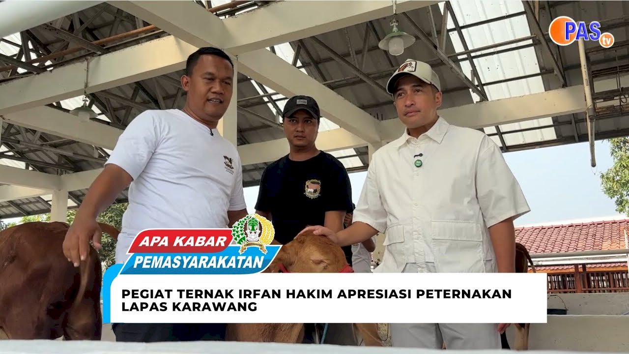 Pegiat Ternak Irfan Hakim Apresiasi Peternakan Lapas Karawang