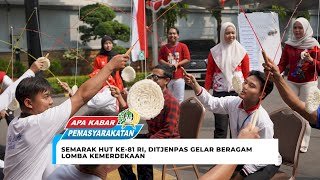Semarak Hut Ke-81 RI, Ditjenpas Gelar Beragam Lomba Kemerdekaan 