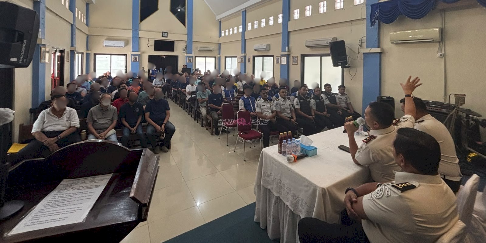 Perkuat Pembinaan Rohani, Kalapas Kelas I Cipinang Ajak 300 Jemaat Gereja Jadi Corong Kebaikan dan Teladan 