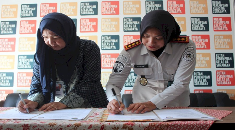 Cegah NAPZA, Rutan Perempuan Surabaya Gandeng Yayasan Omah Sehat Bersinar 