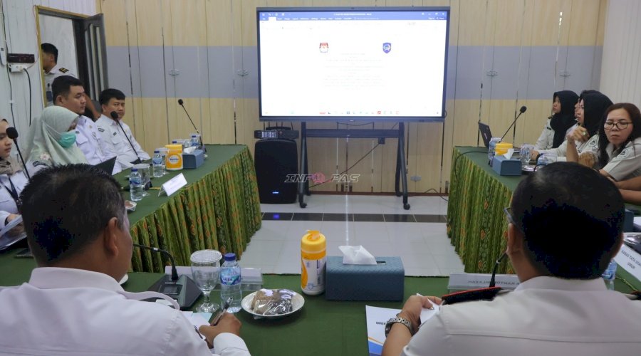 Gandeng KPU Prov. Kalsel, Kanwil Ditjenpas Kalsel Dorong Hak Pilih Warga Binaan