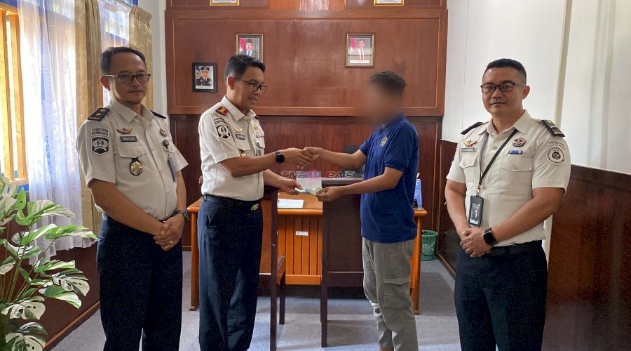 Salurkan Premi Kerja Warga Binaan, Kalapas Tahuna Apresiasi Program Kemandirian