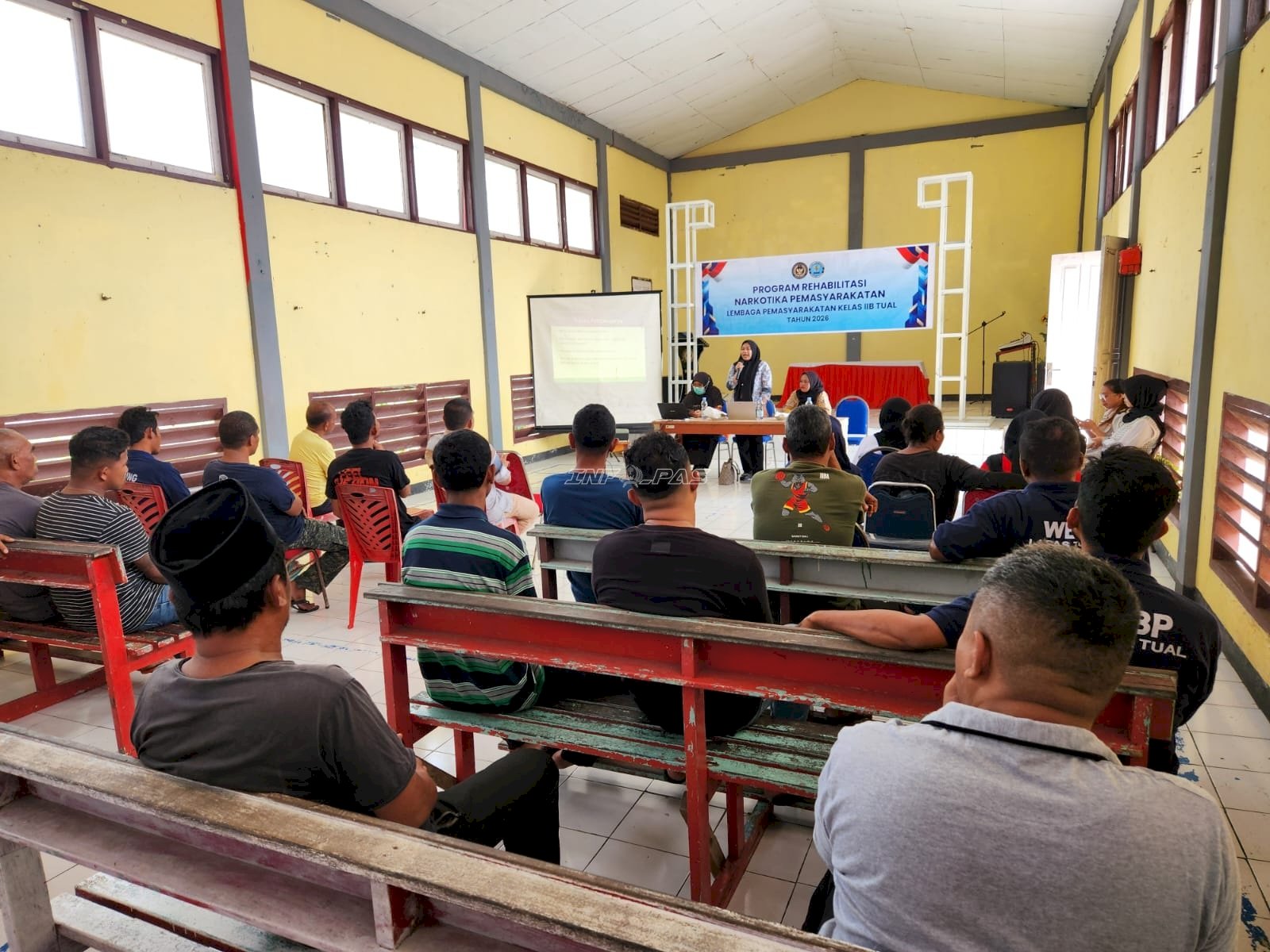 Lapas Tual Gandeng BNNK Tual Pulihkan 19 Warga Binaan dari Ketergantungan Narkotika