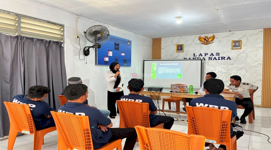 Lapas Bandanaira dan Peserta Magang Edukasi Warga Binaan tentang Pengendalian Hama Tanaman